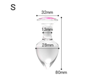 Crystal Anal Plug Sex Toys Adult Games Dildos Bdsm Plug Love Exotic Toys