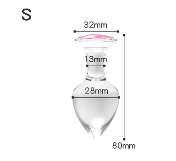 Crystal Anal Plug Sex Toys Adult Games Dildos Bdsm Plug Love Exotic Toys