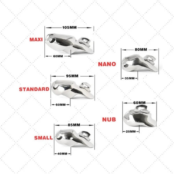 Chastity Belt Penis Ring/Stainless Steel Cock Cage For Men/Penis Cage Lockable