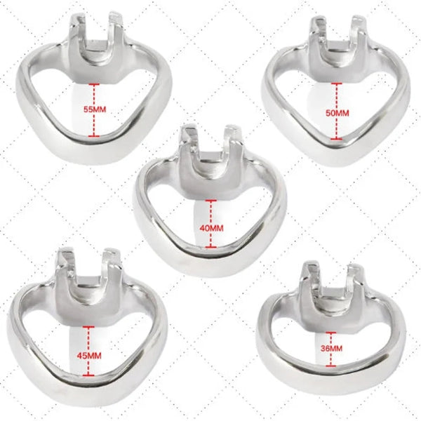 Chastity Belt Penis Ring/Stainless Steel Cock Cage For Men/Penis Cage Lockable