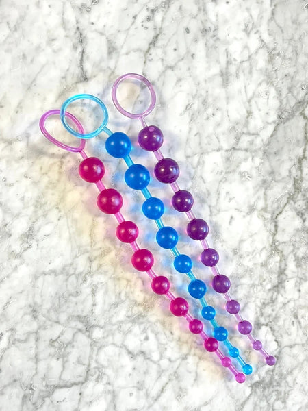 Anal Beads Massage Butt Plug Sex Toy for Beginner Cosplay Anal play 3pcs