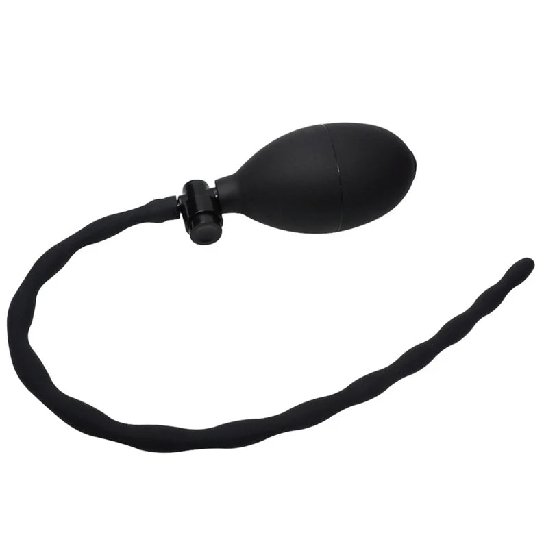 Erotic / adult toys / male / inflatable / blocking the urethra / stimulation / plug stick / silicone catheter / gay