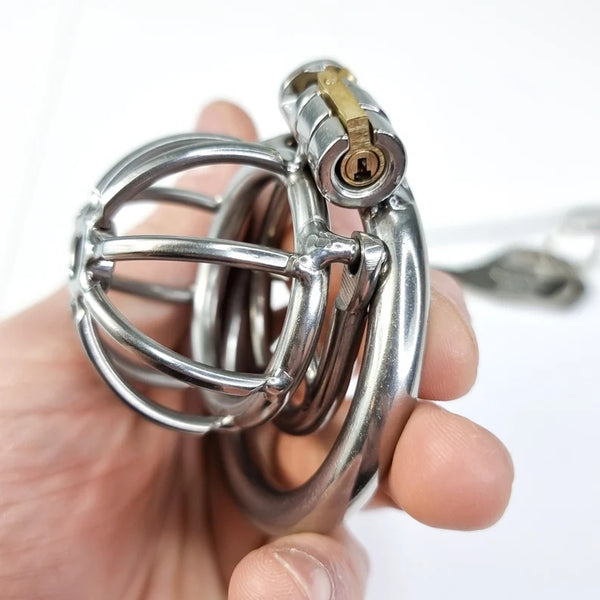 Steel Chastity Cage, Chastity Cock Cage, Chastity Device, Chastity Belt, Men Cock Cage, Stainless Steel Penis Lock