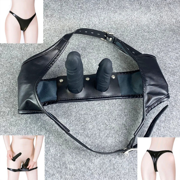 Chastity Belt Dildo Panties Women Sex Toys Detachable Dildo BDSM Bondage Restraints Toy
