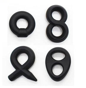 Silicone Cock Ring 4pcs
