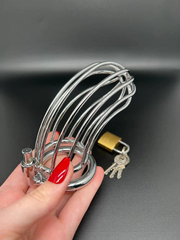 Metal Chastity Cage for Men