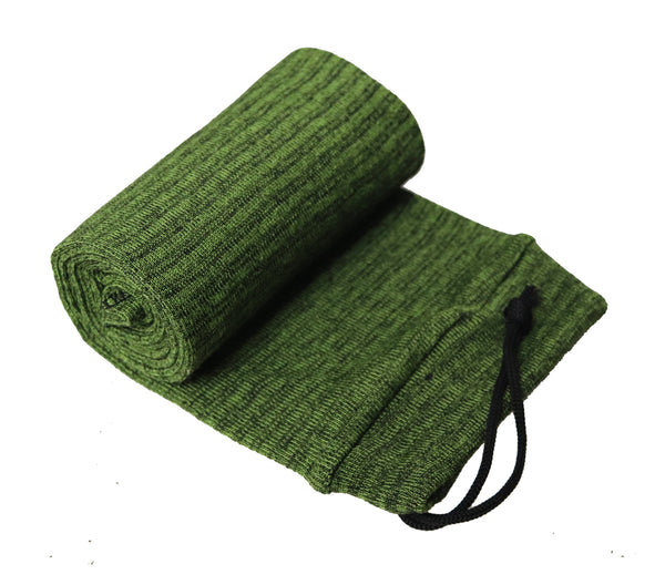 Gun Socks for Rifles and Shotguns Mixed Color 54 inch Silicone-Treated Knit Rifle Gun Sock Gun Sleeve for Storage, Anti-Rust, Drawstring Closure