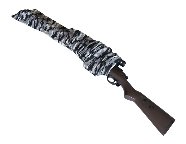 54” Silicone-Treated Gun Socks for Rifles,Mixed-color 4" Extra Wide - Fit Scopes, Pistol Grips & Tactical Accessories